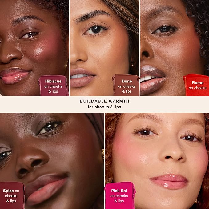 Ami Colé Desert Date Cream Multistick (Pink Sel), 0.19oz