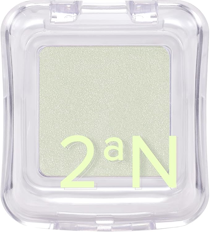2aN Pure Glash Highlighter GN01 Lime Bomb – Glass-Like Sheen Powder Highlighter for a Natural, Radiant Glow | Buildable, Long-Lasting, Lightweight