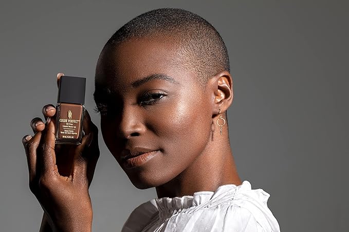 Black Radiance Color Perfect Liquid Full Coverage Foundation Makeup, Butter Scotch, 1 Fl Oz (Pack of 2)