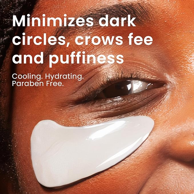 BLAQ Snow Circles Premium Under Eye Hydrating Patches for Dry Skin, Dark Circles and Puffiness. Snow Mushroom, Green Tea, Marine Algae, Vegan and Cruelty-Free, 30-Pack