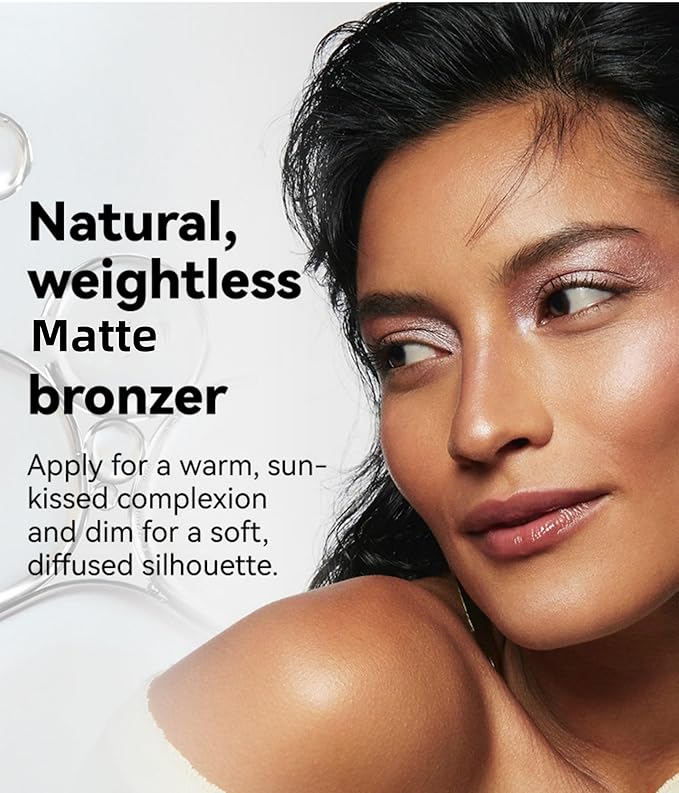 MAEPEOR Matte Cream Bronzer 6 Colors Face Sculpting Contour Bronzers Palette Long Lasting SweatProof Face Bronzer (02 Grace)