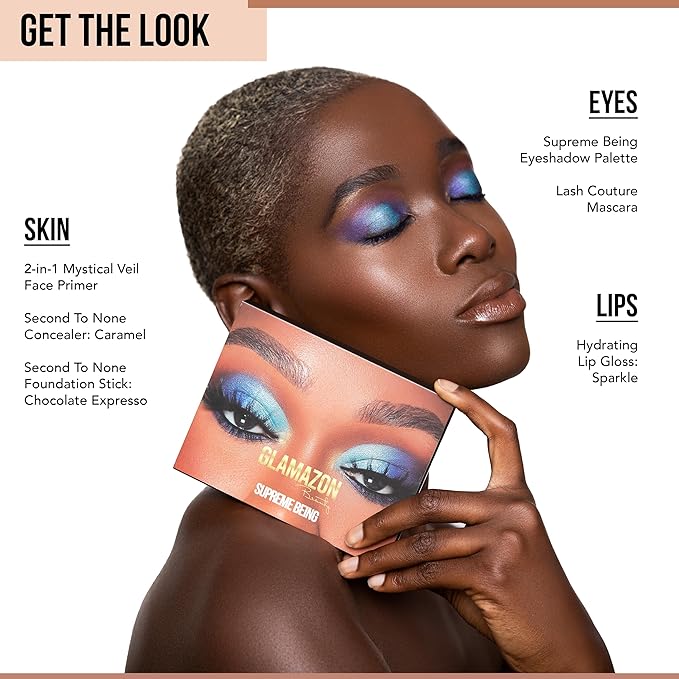 Glamazon Second to None Foundation Stick, Chocolate Expresso, Light-to-Full Coverage, Weightless Makeup With a Glowy Natural Finish