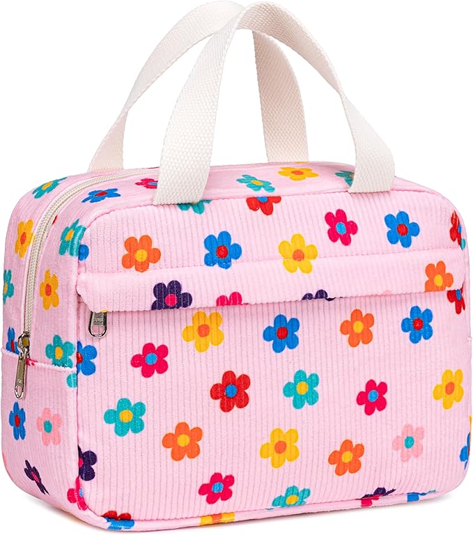 Makeup Bag for Women Cosmetic Bag Large Make Up Organizer Travel Toiletry Bags Waterproof Zipper Tote Pouch Purse for Girls