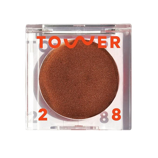 Tower 28 Beauty Bronzino Illuminating Cream Bronzer for Sensitive Skin – Moisturizing, Silicone-Free, Vegan and Cruelty-Free – Color BEST COAST, Dark Warm Bronze