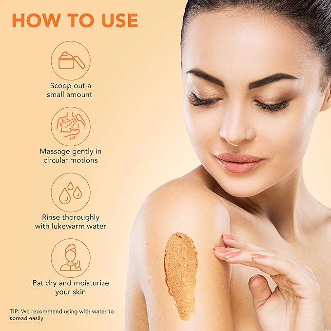 Botanic Hearth Honeyed Apricot Body Scrub 8.8 fl oz