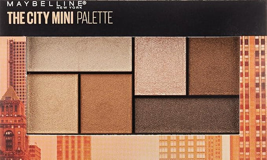 Maybelline New York Makeup The City Mini Eyeshadow Palette, Rooftop Bronzes Neutral Eyeshadow, 0.14 oz