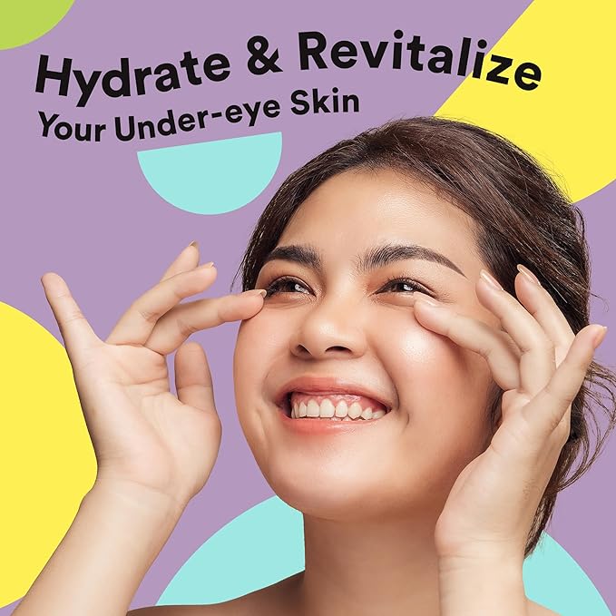 BLAQ Award Winning Eye Patches for Dark Circles, Wrinkles and Puffiness. Hydrating and Cooling with Marine Algae and Activated Charcoal, Dermatologically Tested, Vegan, Hyaluronic Acid, 5-Pairs