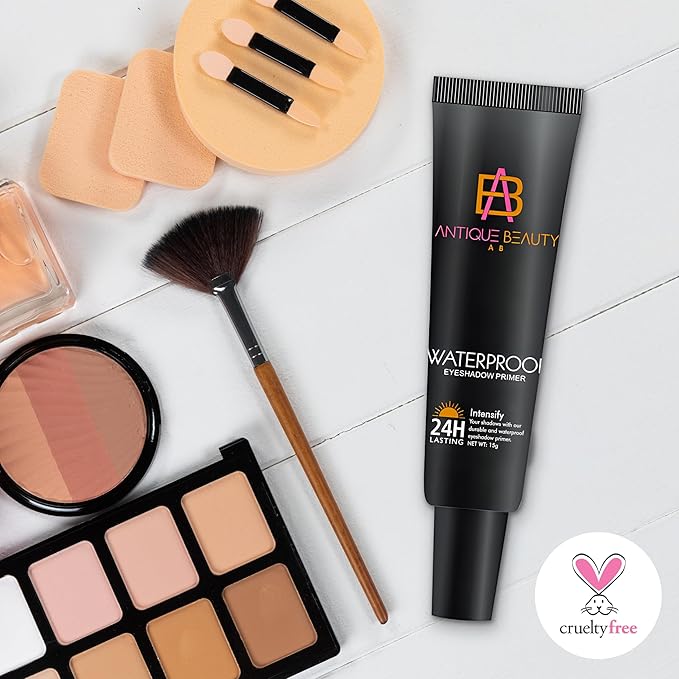 Eyeshadow Primer, 24- Hour Long Lasting, Smudge Proof, Waterproof, Eye Base Make Up, Suitable For All Skin Tones / 1 Count, 15 g /