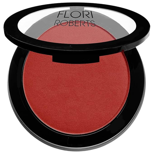 Color Pro Blush by Flori Roberts, Pressed Powder Blush with Buildable Coverage, Complexion Enhancing Makeup