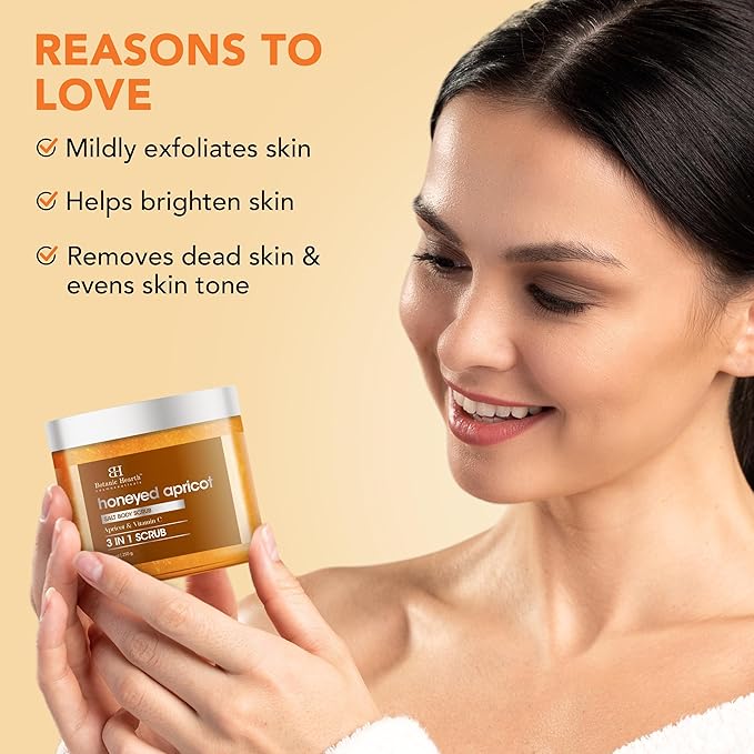 Botanic Hearth Honeyed Apricot Body Scrub 8.8 fl oz