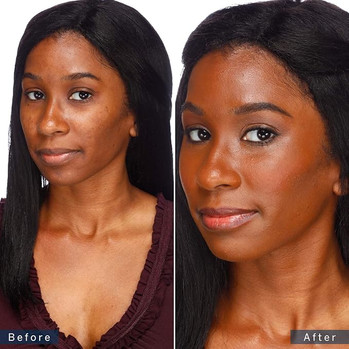 MagicMinerals Intense Foundation Stick by Jerome Alexander (Dark) – 3-in-1 Full- Coverage Buildable Foundation, Concealer, and Contour Makeup