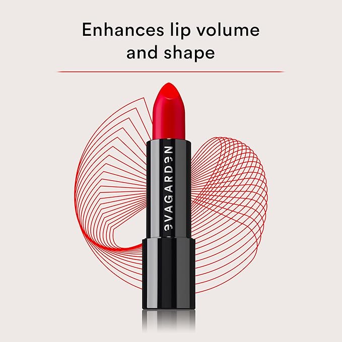 Classy Lipstick - Formulated with Natural Oils - Envelopes Your Skin with Satin Effect - Light, Pigmented Blend Gives Full Coverage and Chic Finish Instantly - 612 Flame Scarlet - 0.1 oz