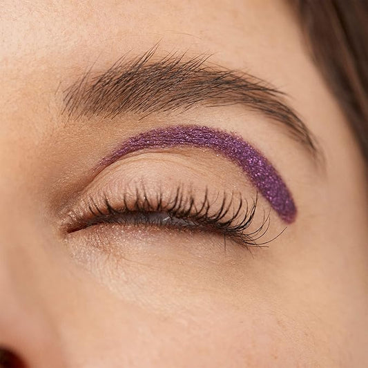 3INA The 24H Eye Stick - Creamy, Waterproof Formula - 2 In 1 Eyeshadow And Eyeliner - Highly Pigmented Shades - 24 Hour Long Lasting Wear - Matte, Sparkly Or Metallic Finish - 447 Purple - 0.049 Oz