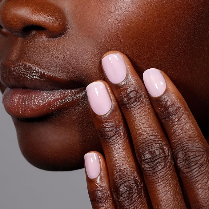 LONDONTOWN UV/LED Gel Nail Polish - Long Lasting, Chip Resistant High Shine Color - Sheer Sheer Petal Pink, Magnolia Haze, 12ml/.40fl oz