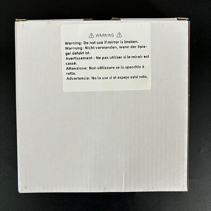 5X Makeup Magnifying Mirror, 6inch Makeup Magnification and Tweezers Set, 5X Travel Magnified Mirror with 3 Suction Cups for Easy Mounting - Blackhead/Blemish Removal for Women Men