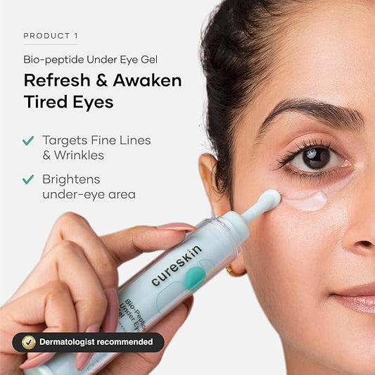 3-in-1 Skin Radiance Kit | Under Eye Gel + Vitamin Boost D-Tan Mask + Hydration Gel