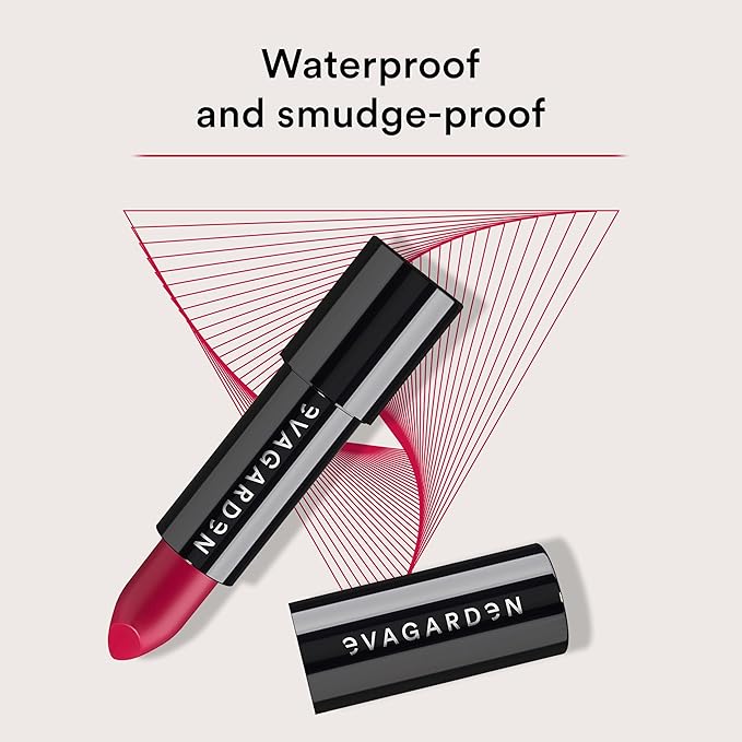 Classy Lipstick - Formulated with Natural Oils - Envelopes Your Skin with Satin Effect - Light, Pigmented Blend Gives Full Coverage and Chic Finish Instantly - 610 Garnet Rose - 0.1 oz