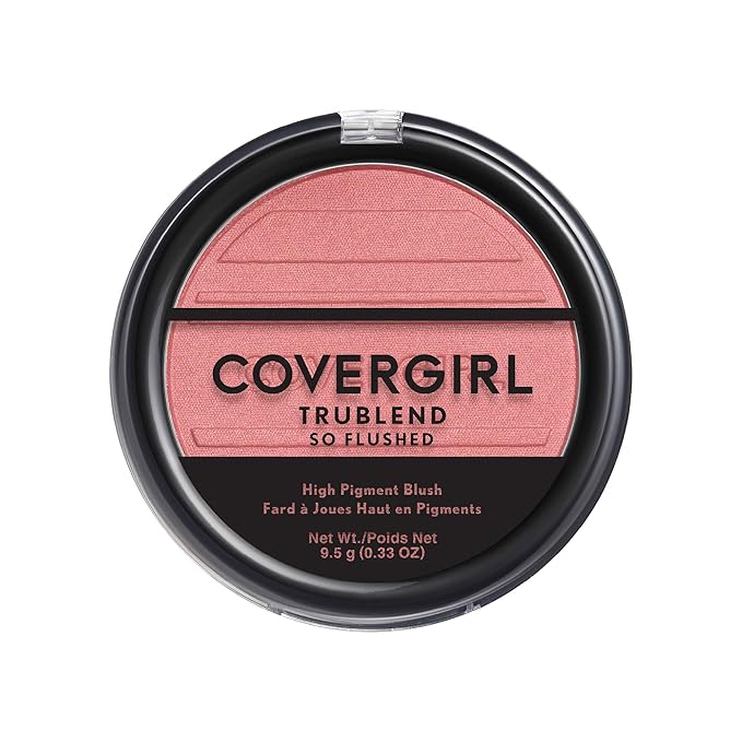 COVERGIRL Trublend So Flushed High Pigment Blush, Love Me, 0.33 Oz