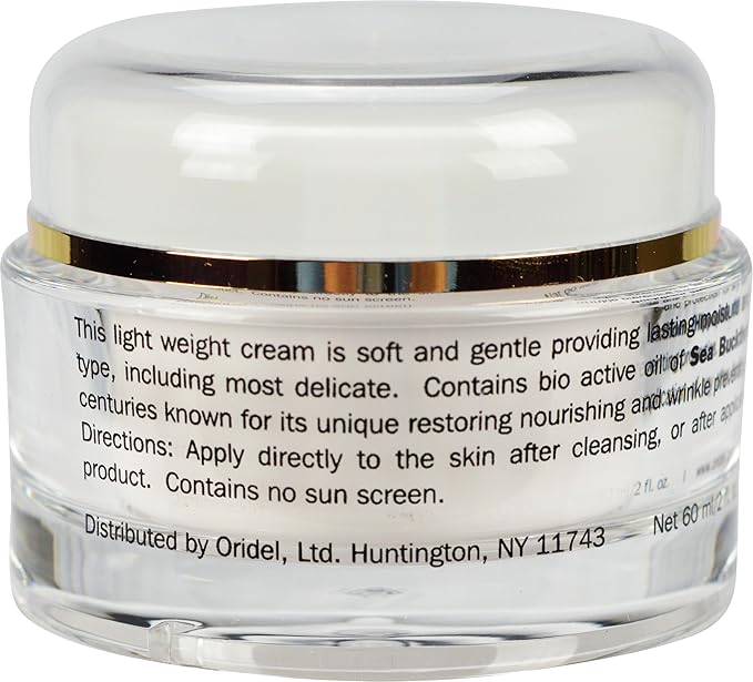 Silk Day Moisturizing Cream with Sea Buckthorn