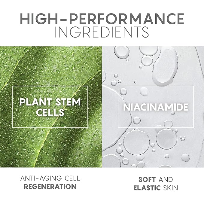 Beautyboost Hydro Booster Anti-Aging Cream W/Hyaluronic Acid, Cotton Stem Cells, Squalane & Niacinamide- 1.7 Fl Oz Gel-Cream Moisturizer for Extra-Dry Skin, Skin Elasticity, Quick-Absorbing