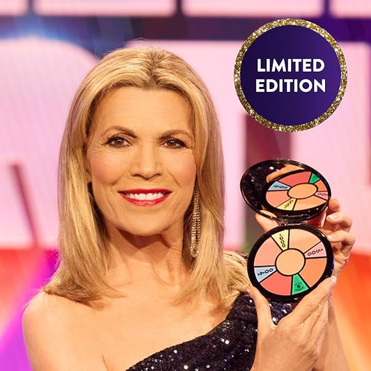 LAURA GELLER NEW YORK x Wheel of Fortune Limited Edition Collab The Wheel Blush Palette 5 pc Multi-Finish Blushes
