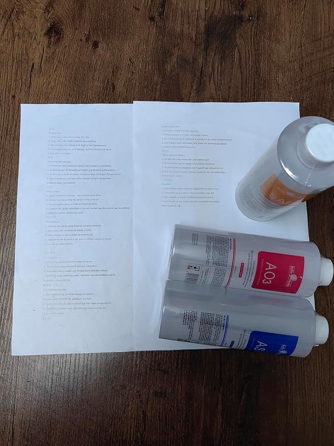 Aqua Peeling Solution AS1 SA2 AO3 facial Serum Cleaning Liquid 400ml Moisturizing Skin Care for facial machine solution