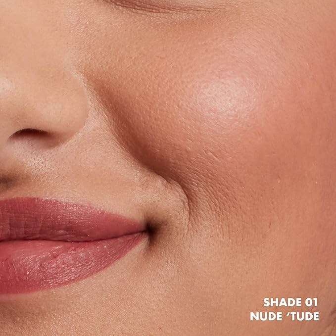 NYX PROFESSIONAL MAKEUP Sweet Cheeks Soft Cheek Tint, Cream Blush - Nude'Tude