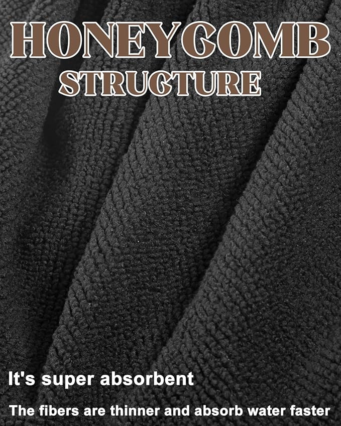 Auban Terry Lined Triple Layer Large Shower Cap for Women, Waterproof Hair Cap