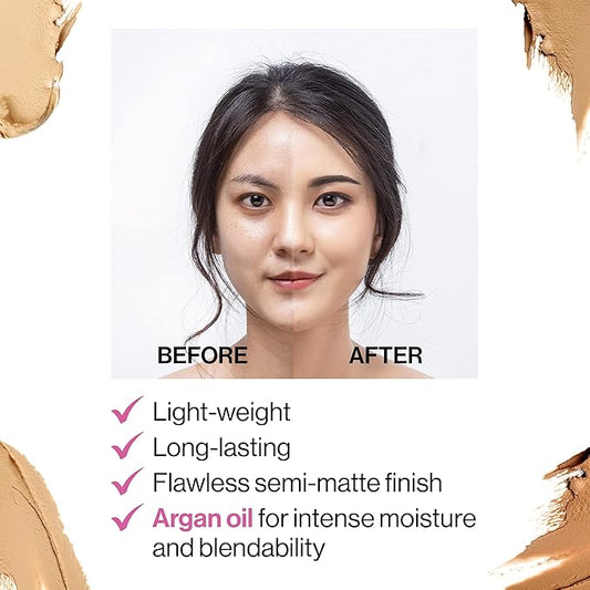 wet n wild Photo Focus Matte Foundation Stick Makeup, Buff Beige | Vegan & Cruelty-Free