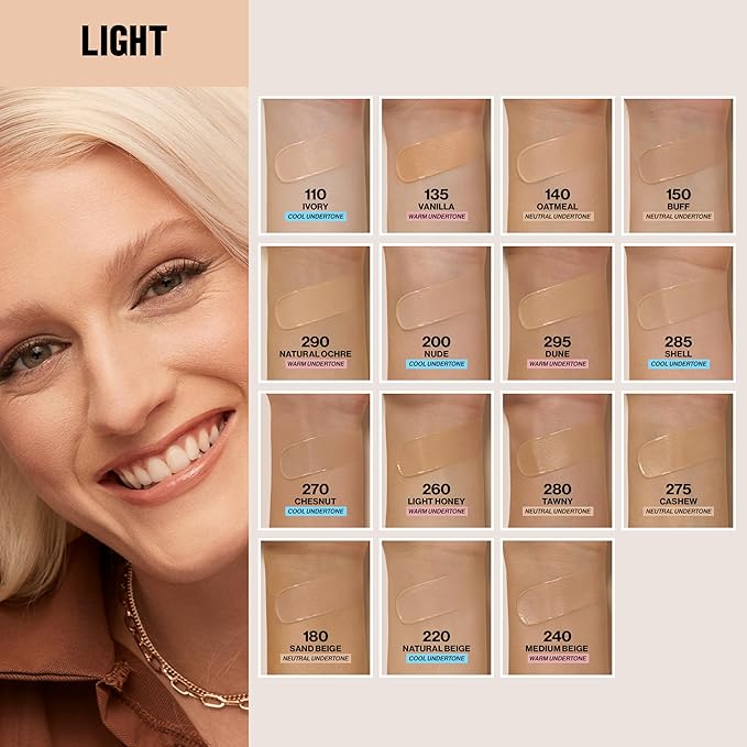 Revlon Liquid Foundation, ColorStay Face Makeup for Combination & Oily Skin, SPF 15, Medium-Full Coverage with Matte Finish, Natural Ochre (175), 1.0 oz