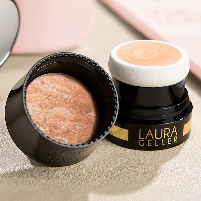 LAURA GELLER NEW YORK Baked Balance-n-Glow To Go Travel Size Illuminating Foundation (02 Fair, 0.05 Ounce (Pack of 1))