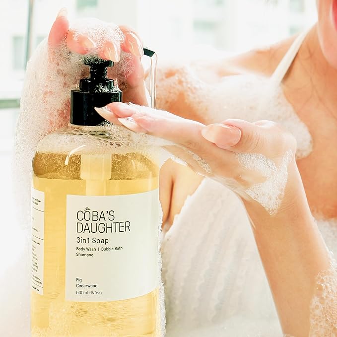 COBA'S DAUGHTER Rattan Gift Basket - 11-Piece Spa Inspired Bath, Body & Hair Kit for Women, Includes Coffee Scrub, Aloe Soothing Gel, Hair Serum, and Travel Minis (11 Pieces)