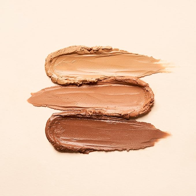 YENSA Silk Bronzing Base Cream Bronzer - Makeup Bronzer Cream with Peptides and Superfoods for a Lightweight Sunkissed Glow - Brightens & Helps Reduce Appearance of Fine Lines - Sundown Glow (1 oz)