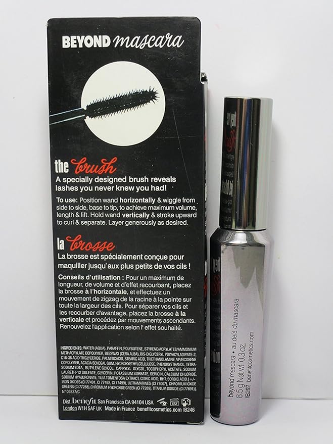 Benefit Cosmetics They're Real! Mascara Full Size,Black, 0.3 Oz