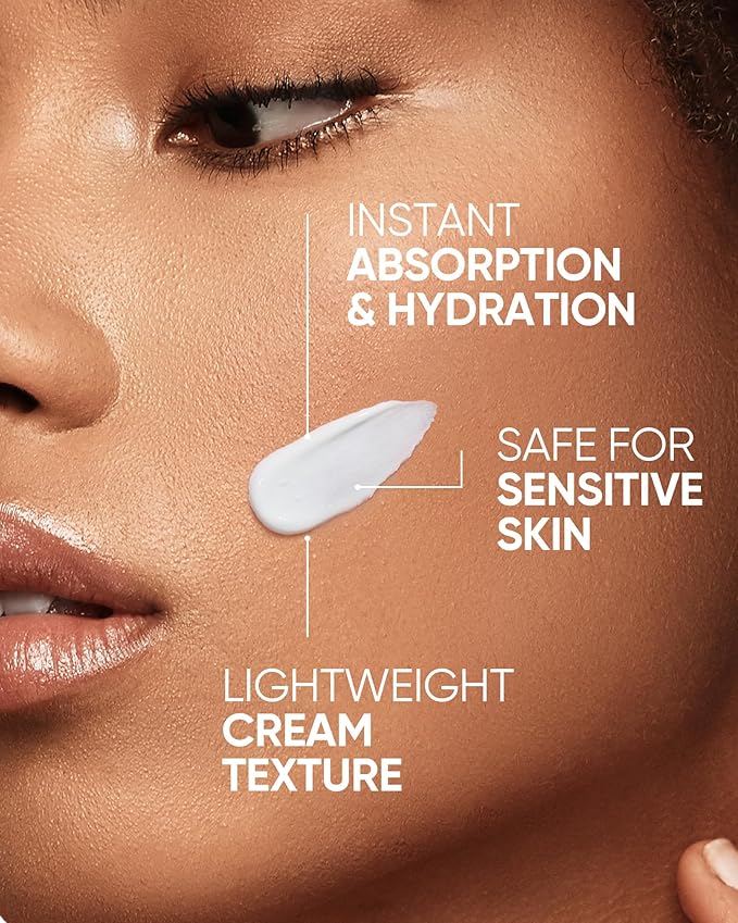 Moisturizing Cream | Face Creams for body care | Facial Creams with Hyaluronic Acid and 5X Ceramides | Hydrating Moisturizer | Fragrance Free Non-Comedogenic | Beauty balm creams