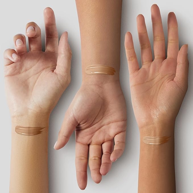 e.l.f. Flawless Satin Foundation, Lightweight & Medium Coverage, Semi-Matte Finish, Vegan & Cruelty-Free, Sand, 0.68 Fl Oz (20mL)