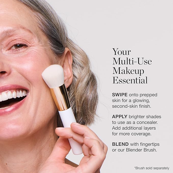 Ogee Sculpted Complexion Foundation Stick (Cedar 1.20C - Fair, Pink-Beige Undertones) Full Coverage Foundation Makeup - Instantly Balance & Even Complexion - 70% Organic Ingredients