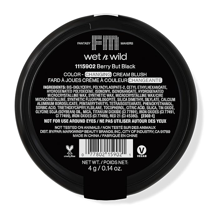 wet n wild Halloween Fantasy Makers Color Changing Blush - Berry But Black