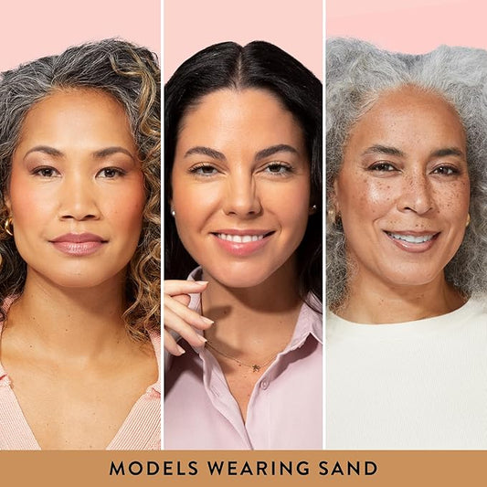 LAURA GELLER NEW YORK Baked Balance-N-Glow Illuminating Foundation - Tan - Buildable Sheer to Light Coverage - Satin Finish