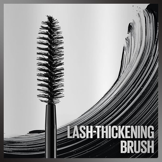 Maybelline Full 'N Soft Waterproof Mascara, Very Black, 1 Count