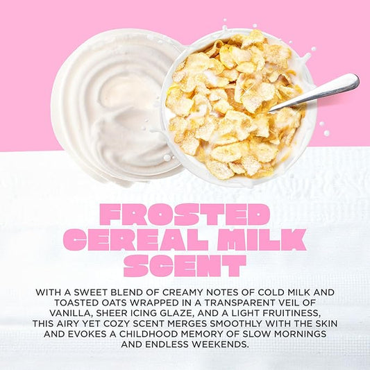 Cake Beauty Milk Made Vegan Body Sugar Scrub- Shea Butter, Candied Oat Milk & Marshmallow Root Extract - Gentle Exfoliating Hand, Leg, Foot & Body Sugar Soap Scrub & Moisturizing Shower Wash for Women