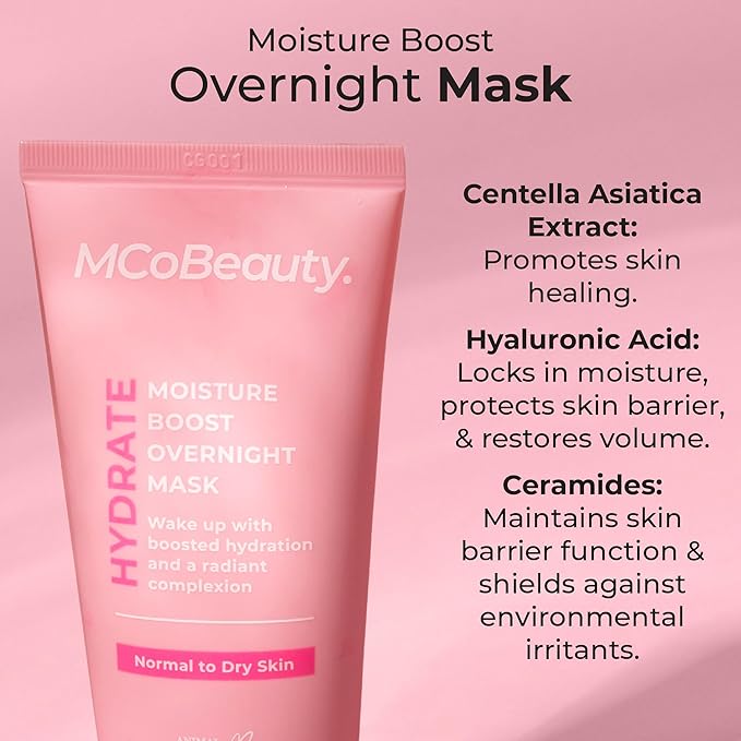 MCoBeauty Hydrate Moisture Boost Overnight Mask