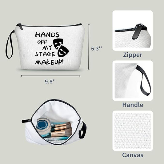 Small Funny Birthday Girlfriend Gifts for Women Makeup Cosmetic Travel Bags for Women Gag Gifts Funny Adult Teen Girls