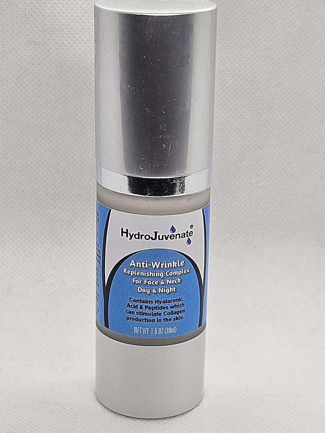 Anti-Wrinkle Hydrating Complex Day & Night | Collagen Peptide Complex, Hyaluronic Acid Moisturizer for Neck & Face