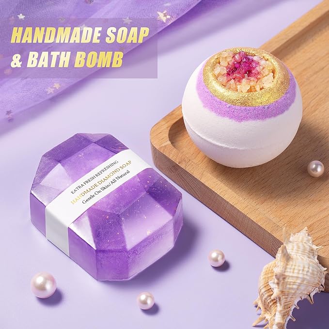 Birthday Gifts for Women Self Care Gifts Get Well Soon Gifts, Happy Birthday Spa Gift Baskets w/Flannel Blanket 40 OZ Tumbler Care Package for Mom Wife Sister Best Friend Her Daughter