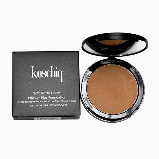 soft matte powder (K-50. Medium with warm neutral undertone)