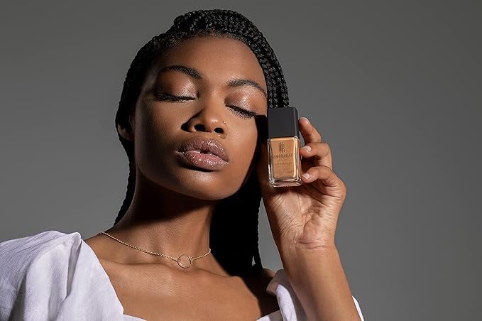 Black Radiance Color Perfect Liquid Full Coverage Foundation Makeup, Butter Scotch, 1 Fl Oz (Pack of 2)