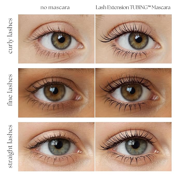 Blinc Lash Extension Tubing Mascara, Extreme Lengthening and Defining Mascara with Biotin, Ultra-Longwearing Washable Mascara, Clean, Vegan and Cruelty-Free, 9mL / 0.30 Fl. OZ