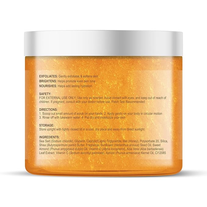 Botanic Hearth Honeyed Apricot Body Scrub 8.8 fl oz