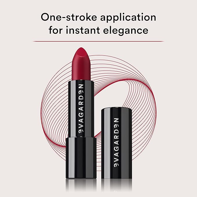 Classy Lipstick - Formulated with Natural Oils - Envelopes Your Skin with Satin Effect - Light, Pigmented Blend Gives Full Coverage and Chic Finish Instantly - 614 Brick Red - 0.1 oz
